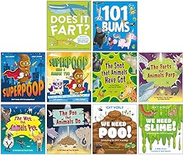 Superpoop Picture 10 Books Collection Set( Superpoop, 101 Bums, Superpoop Needs a Number Two, Does it Fart?, The Poo That Animals Do & More)