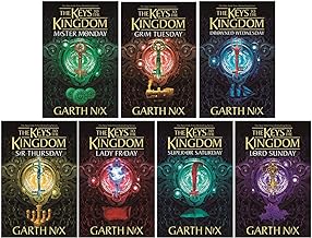 The Keys to the Kingdom Complete Series Books 1 - 7 Collection Set by Garth Nix (Mister Monday, Grim Tuesday, Drowned Wednesday, Sir Thursday, Lady Friday, Superior Saturday & Lord Sunday)