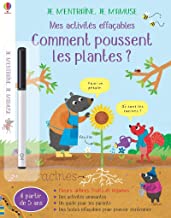 Mes activités effaçables Comment poussent les plantes ?: Avec un feutre à encre effaçable