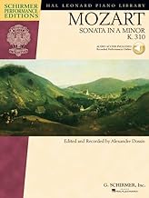 Mozart: Piano Sonata in a Minor, K.310 Book/Online Audio