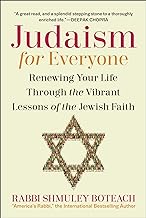 Judaism for Everyone: Renewing Your Life Through the Vibrant Lessons of the Jewish Faith