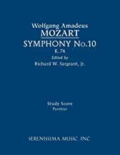 Symphony No.10, K.74: Study score