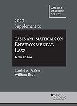 Cases and Materials on Environmental Law, 2022 Supplement