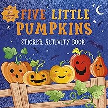 Five Little Pumpkins sticker activity book