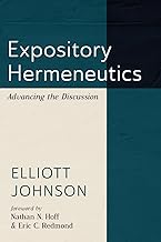 Expository Hermeneutics: Advancing the Discussion