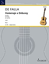 Homenaje a Debussy Tribute to Debussy for Guitar