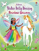 Sticker Dolly Dressing Rainbow Unicorns