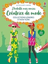 Créatrice de mode: Collections Londres et New York. Avec plus de 600 autocollants