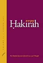 Hakirah: The Flatbush Journal of Jewish Law and Thought: Volume 11