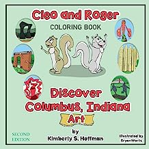 Cleo and Roger Discover Columbus, Indiana - Art (Coloring book): 2