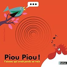 Piou piou - un livre à trous - dès 2 ans