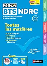 BTS NDRC 1re et 2e années: Toutes les matières