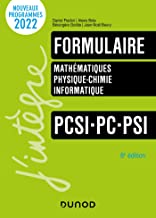 Formulaire PCSI-PC-PSI: Maths - Physique-chimie - Informatique