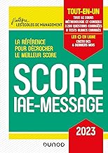 Score IAE-Message - 2023: Tout-en-un 2023