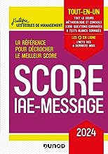 Score IAE-Message - 2024 - Tout-en-un: Tout-en-un 2024