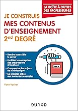 Je construis mes contenus d'enseignement: 2nd degrés