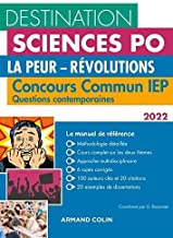 Questions contemporaines: Concours commun IEP 2022