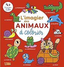 Coloriage imagier animaux