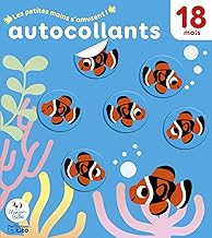 Autocollants Les petits mains s'amusent- Les animaux de la mer - Dès 18 mois