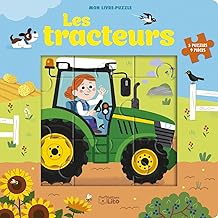 Les tracteurs: 5 puzzles, 9 pièces