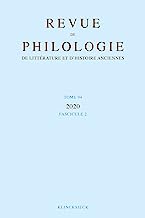 Revue de philologie, de littérature et d'histoire anciennes volume 94-2: Fascicule 2