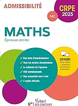 CRPE 2025 - Maths - Epreuve écrite (M2): Manuel + Parcours de révisions interactifs !