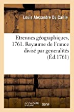 Etrennes géographiques, 1761