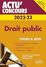 Droit public 2022-2023 - Cours et QCM