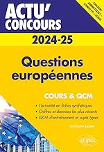 Questions européennes 2024-2025 - Cours et QCM (2024-2025)