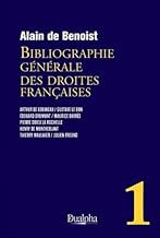 Bibliographie générale des droites françaises: Volume 1