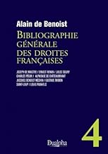 Bibliographie générale des droites françaises: Volume 4
