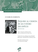 Esquisse au crayon de ma théorie des espèces - [Essai de 1842