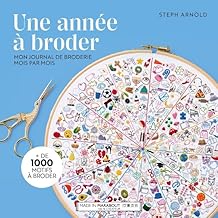 Une année à broder: Mon journal de broderie mois par mois: 31620