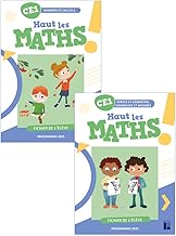 Haut les math CE1 - Fichier de l'élève en 2 volumes -ED 2024