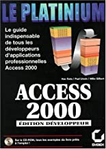 ACCESS 2000. Edition développeur avec CD-Rom