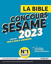 La Bible du concours sésame 2023