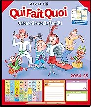 Calendrier de la famille Max et Lili