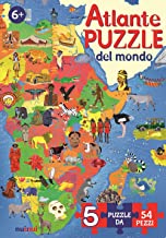 Atlante puzzle del mondo