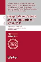 Computational Science and Its Applications – ICCSA 2021: 21st International Conference, Cagliari, Italy, September 13–16, 2021, Proceedings, Part II: 12950