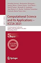 Computational Science and Its Applications – ICCSA 2021: 21st International Conference, Cagliari, Italy, September 13–16, 2021, Proceedings, Part V: 12953