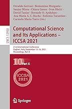 Computational Science and Its Applications - ICCSA 2021: 21st International Conference, Cagliari, Italy, September 13-16, 2021, Proceedings, Part X: 12958