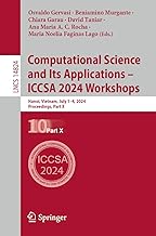 Computational Science and Its Applications – ICCSA 2024 Workshops: Hanoi, Vietnam, July 1–4, 2024, Proceedings, Part X