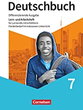 Deutschbuch - Sprach- und Lesebuch - 7. Schuljahr. Lern- und Arbeitsheft für Lernende: Mit erhöhtem Förderbedarf im inklusiven Unterricht