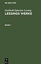 Lessings Werke, Band 1, Lessings Werke Band 1