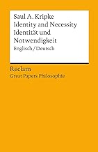 Identity and Necessity / Identität und Notwendigkeit: Englisch/Deutsch. [Great Papers Philosophie]: 14005