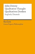 Qualitative Thought / Qualitatives Denken: Englisch/Deutsch. [Great Papers Philosophie]: 14378