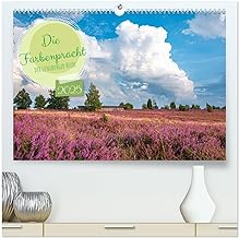 Die Farbenpracht der Lüneburger Heide (hochwertiger Premium Wandkalender 2025 DIN A2 quer), Kunstdruck in Hochglanz: Beeindruckende Landschaften im Sommer und im Winter