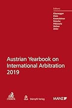 Austrian Yearbook on International Arbitration 2019