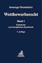 Wettbewerbsrecht Band 1: EU. Kommentar zum Europäischen Kartellrecht