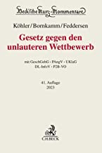 Gesetz gegen den unlauteren Wettbewerb: GeschGehG, PAngV, UKlaG, DL-InfoV, P2B-VO: 13a